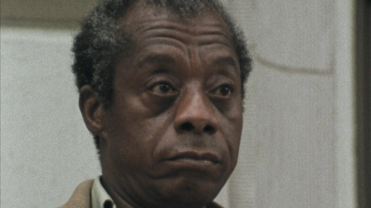 Nahaufnahme von James Baldwin